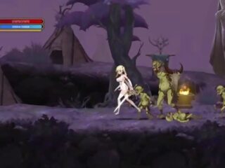 Ritual summons &vert; szakasz 1 &vert; bájos angyali asszony -val powers jelentkeznek neki punci szar által egy pap és goblins -val nagy tag és is a goblin vezető aki cums everywhere &vert; hentai játékok gameplay p1